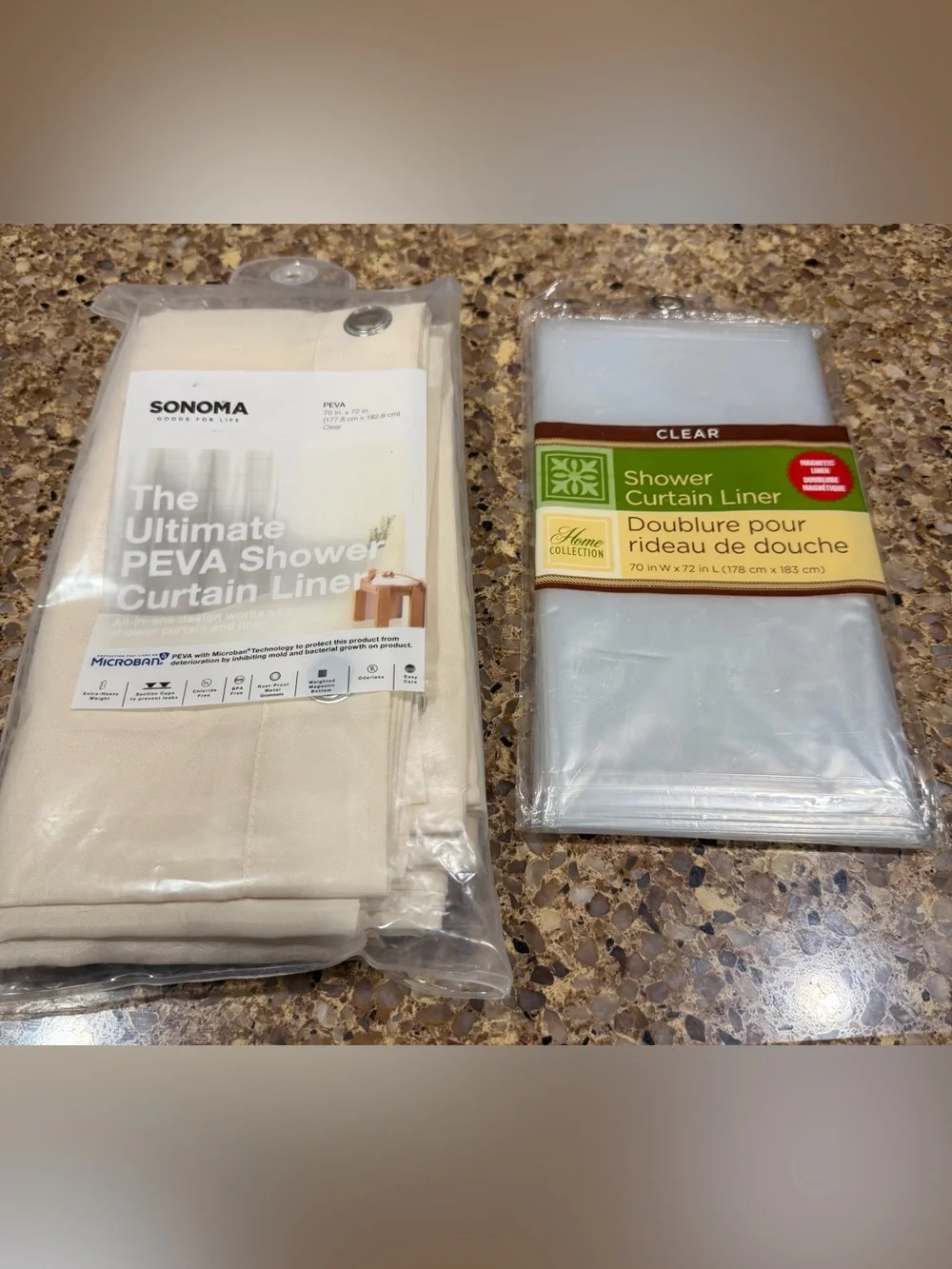 Shower curtain liner NWT